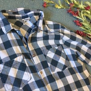Buffalo Plaid Flannel Shirt - XL
